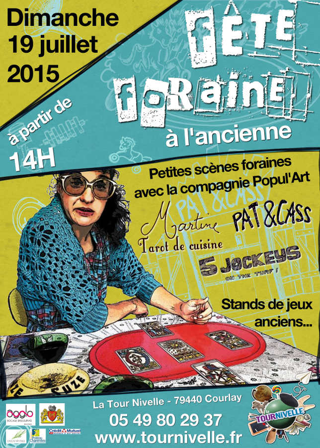 affiche tournivelle fête foraine 2015